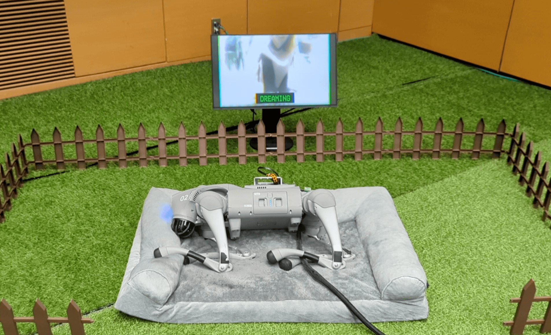 夢を見るロボット